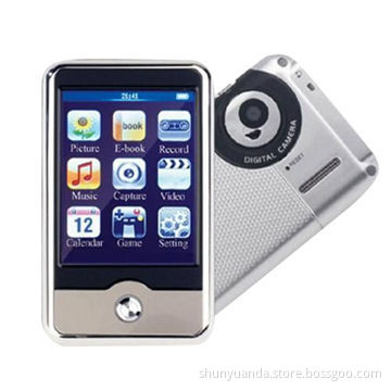 2.8" TFT Touchscreen Download MP4 Music Videos with LED Flashlight